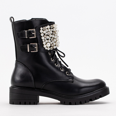 „Black Mais Pearl Workery Boots“ - avalynė