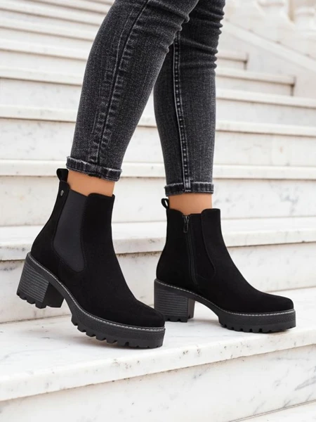 Женские ботинки на посту Royalfashion Eco-suede Сегори