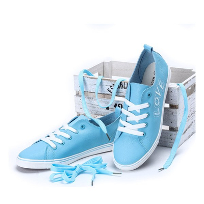 Niebieskie tenisówki Amy - Obuwie