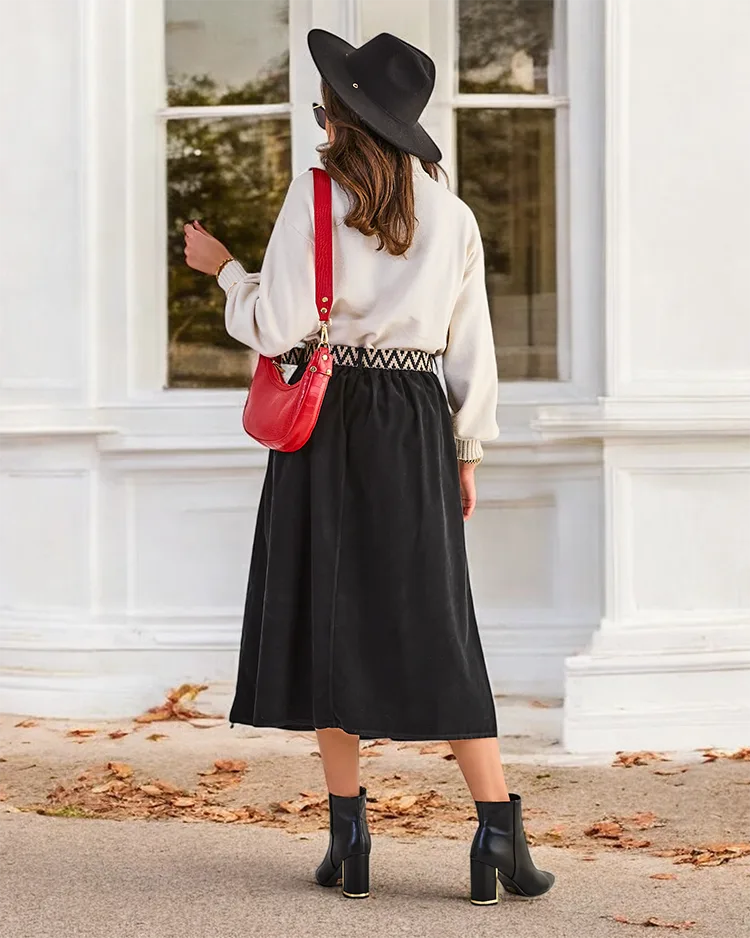 Женская миди-юбка Royalfashion в стиле кантри