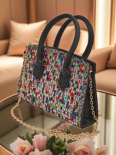 Royalfashion Женская сумка-клатч с цирконами Seren Voux