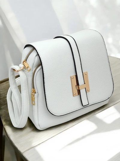 Royalfashion Universalus kvadratinis krepšys, pagamintas iš ekokožos