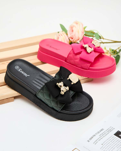 Royalfashion Women's Lemini Bow Flip-Flops