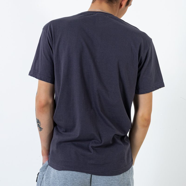 Темно-серая мужская футболка с надписью