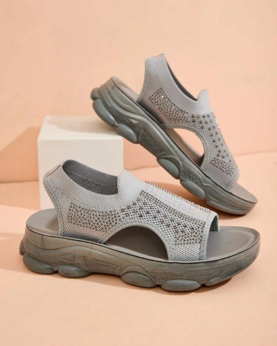 Royalfashion Женские сандалии с волиновым верхом