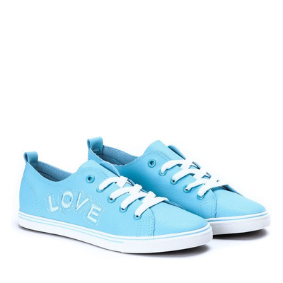 Niebieskie tenisówki Amy - Obuwie