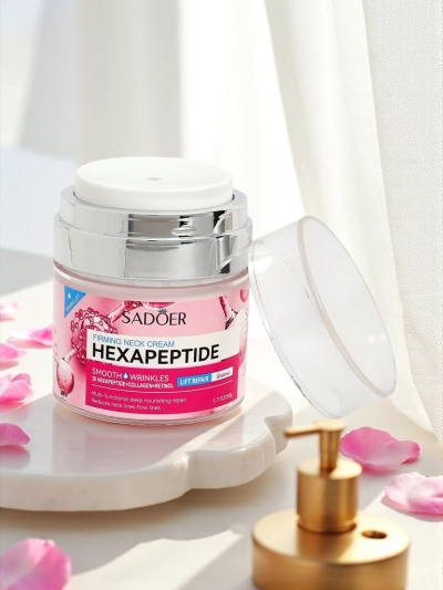 Sadoer Neptunia Hexapeptide Collagen Retinol Lifting Krem do Szyi 50ml – kremowy sztosik do szyi!