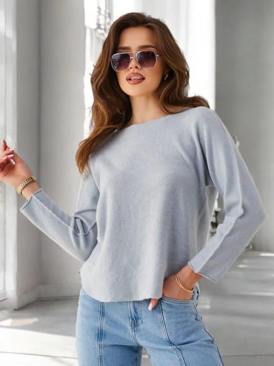 Royalfashion Вискозный тонкий женский свитер