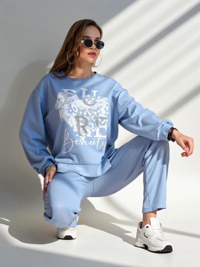 Royalfashion Женский комплект из вискозы с принтом