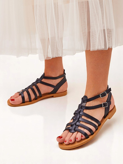 Royalfashion moteriškos romėniško stiliaus sandalės Roma Chic