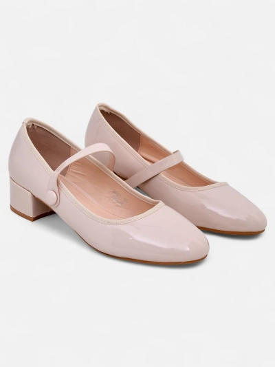 Royalfashion Women's Low Heel Pumps Omagga