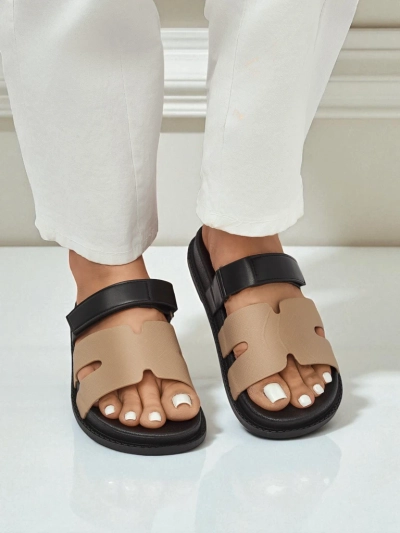 Royalfashion moteriškos eko odos sandalai FlexiComfi