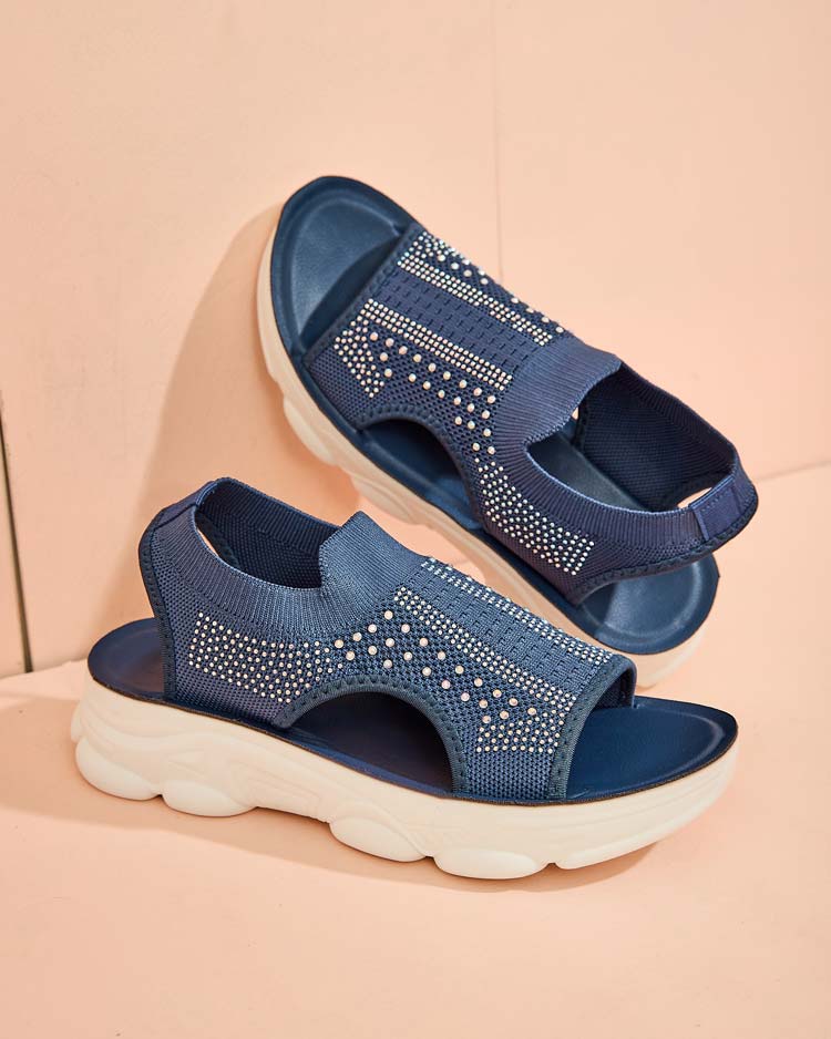 Royalfashion Женские сандалии с волиновым верхом