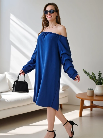 Royalfashion Платье для женщин в испанском стиле с рюшами