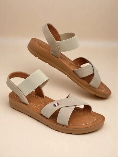 Royalfashion moteriški sandalai su elastine juostele Zerefis