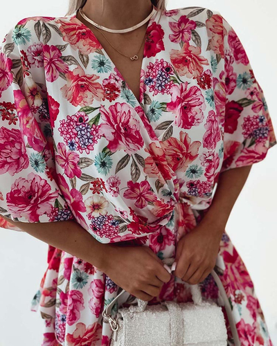 Royalfashion Женское мини-платье с оригинальным рисунком