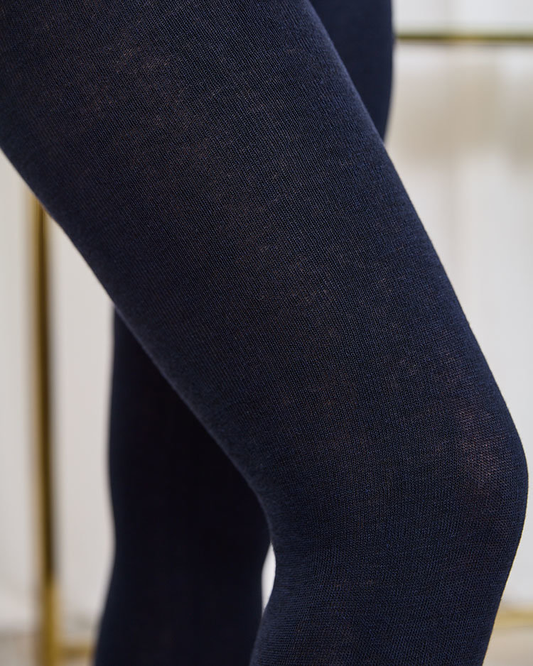 Женские колготки Royalfashion Winter темно-синего цвета