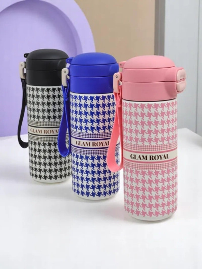 Royalfashion Termo puodelis su snapeliu Glam Royal