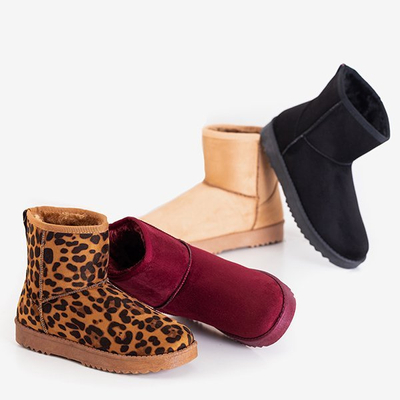 Черные женские зимние ботинки на платформе Nimasa - Обувь