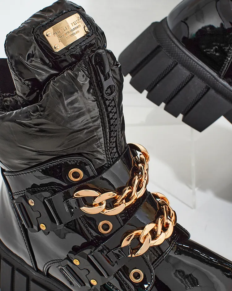 Royalfashion Women's Ebidef Chain Boots