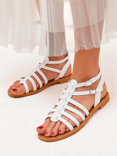 Royalfashion moteriškos romėniško stiliaus sandalės Roma Chic
