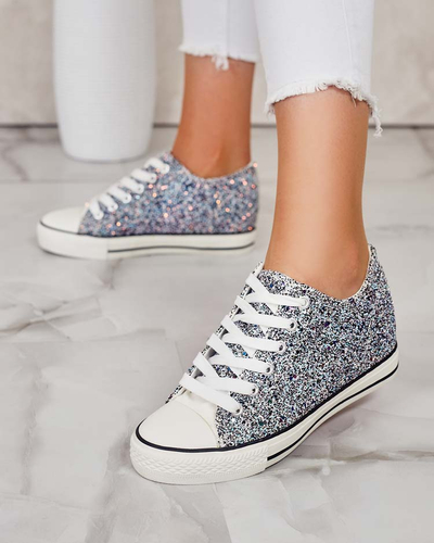 "Royalfashion" Moteriški sportbačiai ant dengto kulno "Finia"