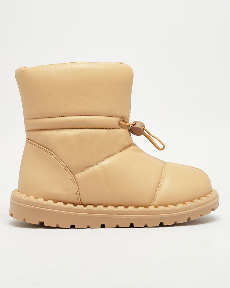 Royalfashion Женские сапоги-скольжения коричневого цвета Nevonsisia