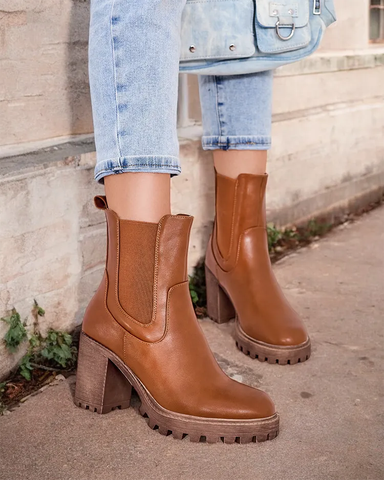 Royalfashion Женские сапоги на шпильке Tites