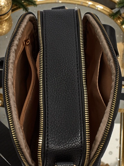 Стеганая маленькая женская сумка из экокожи Connere