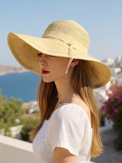 Royalfashion Moteriška šiaudinė skrybėlė Calvinas