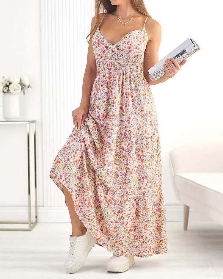 Хлопковое женское платье-миди Royalfashion