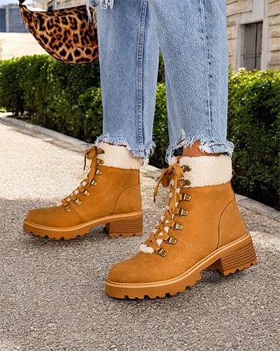 Женские трапперские сапоги Royalfashion Sawoli