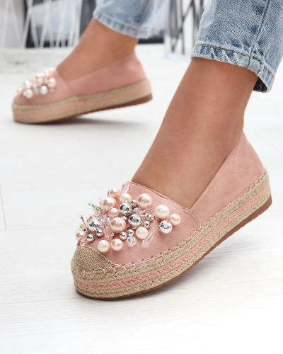 Женские эспадрильи розового цвета Feyla- Footwear