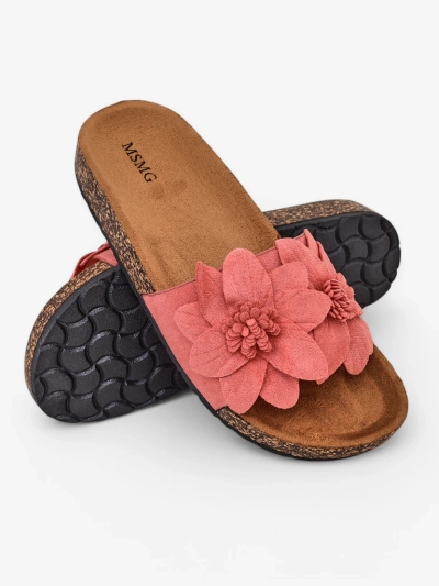 Royalfashion moteriški sandalai su gėlėmis Foules