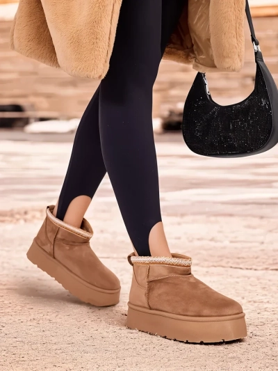 Royalfashion Женские короткие сапоги a'la snow boots Xoalla