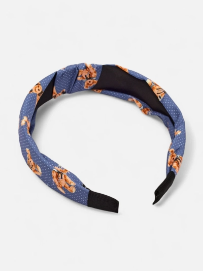 Royalfashion Opaska do włosów – kropeczki, plecionka i misie!