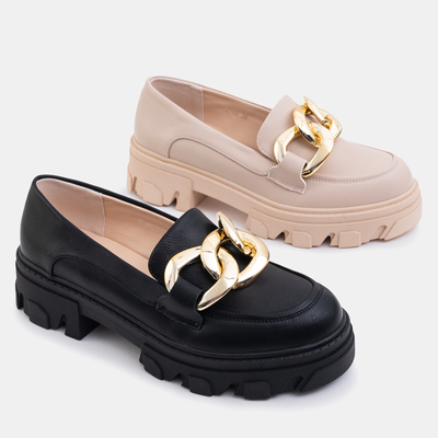 Juodi moteriški batai iš eko odos Aine - Avalynė