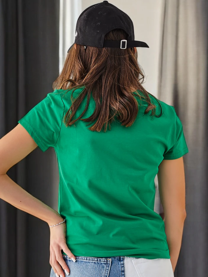 Royalfashion Moteriška medvilnė T-shirt derinys Owality