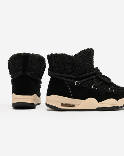 Royalfashion Женские снегоступы черного цвета Ludmivac