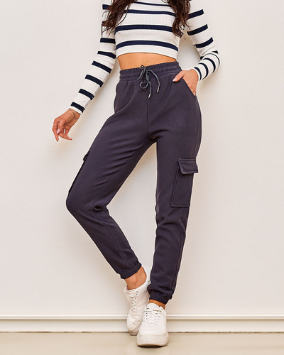 Royalfashion Moteriškos apšiltintos kovinės kelnės