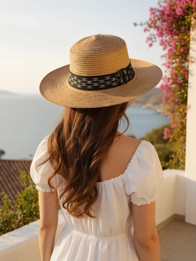 Royalfashion Соломенная шляпа для женщин Silky Shade