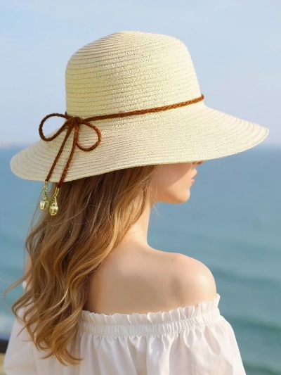 Royalfashion Moteriška šiaudinė skrybėlė Amelia Rose