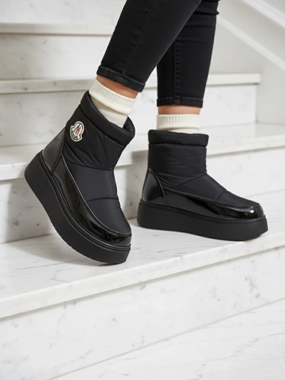 "Royalfashion" Juodos spalvos moteriški sniego batai "Ademra"