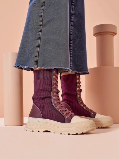 Женские высокие рабочие ботинки Royalfashion Fosilla