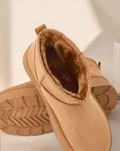 Королевская мода Короткие женские снежные сапоги а ля Хаванни