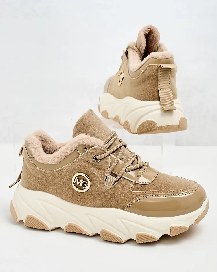 Royalfashion Moteriški apšiltinti sportbačiai Caroz