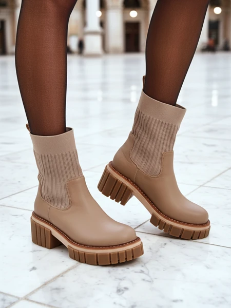 Женские ботильоны на каблуке из экологической кожи Ivy Storm