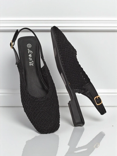 Royalfashion Atviros kulno moteriški sandalai Breeze Woven