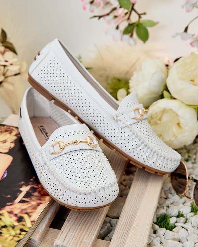 Royalfashion Moteriški ažūriniai mokasinai Mill
