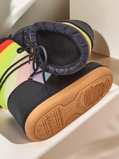 Royalfashion Moteriški sniego bato stiliaus bateliai Tencce